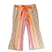Rubbies - Girls Striped Capri, Purple, Orange