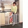 KidCo G15 White Center Gateway with Walk Through Pressure Gate