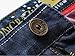 Fashion Mens Jeans Torn Jeans Patched Holey Washed Words Straight Leg Fitted LS