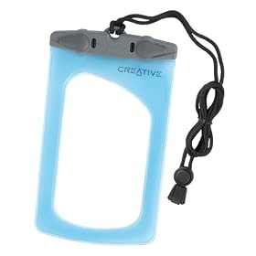 Creative Labs VA0580 Vado and Vado HD Waterproof Pouch (Blue)