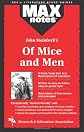 John Steinbeck's of Mice and Men (Cliff / Monarch / Barron's Book Notes)