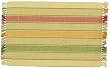 Durable Hand Woven 100% Cotton Striped Placemat 12x18 Inches Set of Six