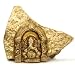 Rock Design Brass Ganesh Statue