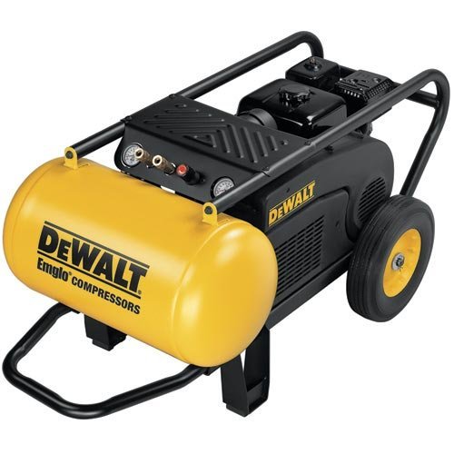 DEWALT D55273 Heavy-Duty 5-1/2 Horsepower 10.5 Gallon Oiled Gas Wheeled Compressor DEWALT D55273 Heavy-Duty 5-1/2 Horsepower 10.5 Gallon Oiled Gas Wheeled Compressor