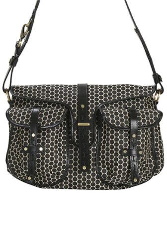 Mia Bossi Black Bean Reese Diaper Bag