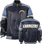 San Diego Chargers Faux Leather Jacket