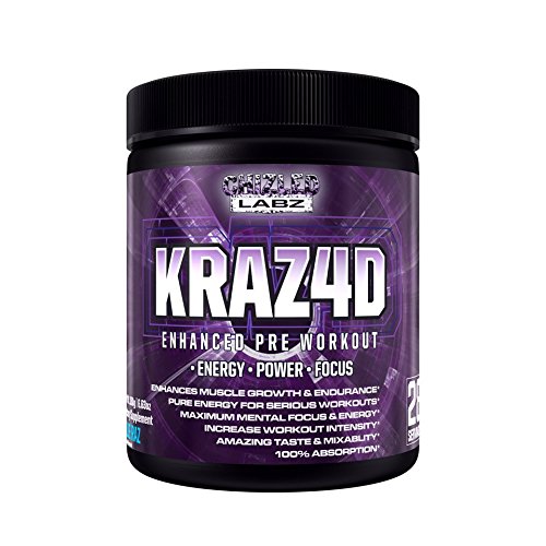 Best Pre Workout KRAZ4D Enhanced Formula for Serius Athletes. Supports Energy, Power, Focus & Muscle Growth. Also has Creatine, Zero Sugar, Great Taste & 100% Absorption Best Pre Workout KRAZ4D Enhanced Formula for Serius Athletes. Supports Energy, Power, Focus & Muscle Growth. Also has Creatine, Zero Sugar, Great Taste & 100% Absorption