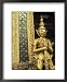 Emerald Buddha, Grand Palace, Bangkok, Thailand Framed Art Poster Print by Bill Bachmann, 18x22