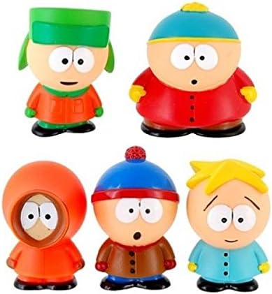 5 PVC South Park Action Figure Dolls