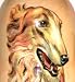 Russian Nesting Doll Dog Borzoi English Cocker Spaniel Great Dane Viszla Doberman pinscher 5 Pc / 7in #dg19