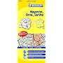 Mayenne, Orne, Sarthe (Michelin Local Maps)