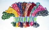 100 Skeins of High Quality Variegated Rayon Threads for Hand Embroidery Assorted Colors 51FLi6rMgnL. SL160 100 Skeins of High Quality Variegated Rayon Threads for Hand Embroidery Assorted Colors