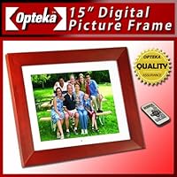 Opteka OPT15 15-Inch Digital Picture Frame with 1 GB Built-In Memory