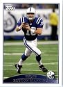 2009 Topps NFL Football Card # 10 Peyton Manning Indianapolis Colts - Mint Condition & Shipped In A Protective Screwdown Display Case!