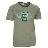 Michigan State Spartans NCAA 1979 Short Sleeve Ringer