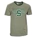 Michigan State Spartans NCAA 1979 Short Sleeve Ringer (Small)