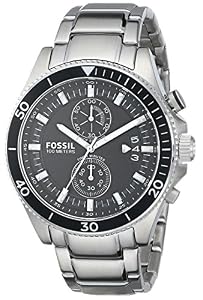 Fossil Men's CH2935 Analog Display Analog Quartz Silver Watch