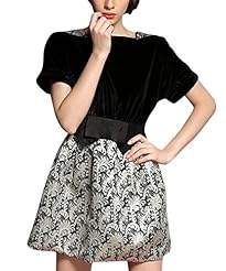 Sexy General Print Velvet  Jacquard Jumpsuit  with a Court Train  With a Bow(s)