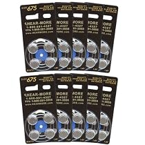 Hear-More Quality Hearing Aid Batteries by Rayovac - Size 675 - 40 Batteries (10 4-pks)