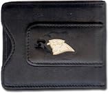 Carolina Panthers Silver Leather Money Clip & C / C Holder - B0006VR2XQ