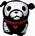 Skelanimals 8" Plush Max Bulldog