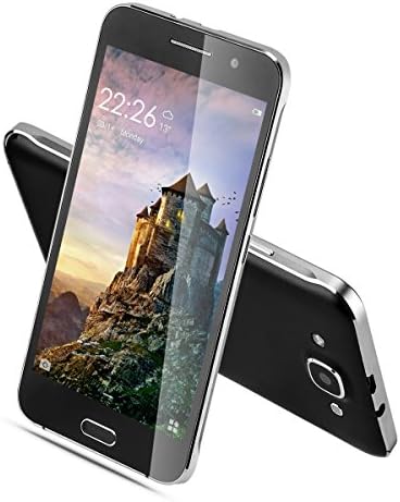 ZHYIHONG Android 5.1 Unlocked Smartphones 5.0" Dual Sim GSM Quad Core Black