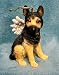 German Shepherd Angel Dog Christmas Ornament