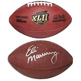 Eli Manning Autographed Super Bowl XLII Champions Football