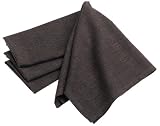 DII Two-Tone Set of 4 Napkins, Truffle