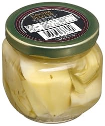 Cocina Selecta Marinated Artichoke Hearts, Quarted, 6-Ounce Jars (Pack of 12)
