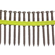 Quik Drive DCLR3S Composi-Lok  Red 3-Inch Deck and Dock Screws  with Quik Guard Corrosion Protection