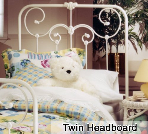 Childrens Toyshop  Toys : Lindsey Twin Size Metal Headboard - 277-34
