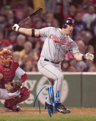 Cleveland Indians TRAVIS HAFNER Signed Autographed 8x10 Photo