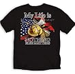 My Life is,Firefighting T-Shirt