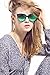 Diamond Candy Classic Round Polarized Sunglasses Vintage Mirrored Glasses For Women