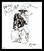 Ralph Steadman (Dr. Gonzo, Hunter S. Thompson) Framed Art Poster Print - 24" X 27"