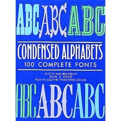 Condensed Alphabets (Dover Pictorial Archive Series)