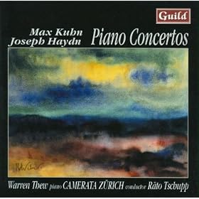 Piano Concertos by Joseph Haydn & Max Kuhn