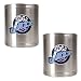 Utah Jazz NBA 2pc Stainless Steel Can Holder Set - Primary Logo by Great American Products