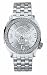 Marc Ecko E15024G2 Unisex Three hand analogue movement Polished silver tone case, bracelet and dial Iced bezel Polished silver skull on dial with white stones
