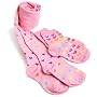 Country Kids Girls  2 Pack Hearts Tight And Hearts Sock