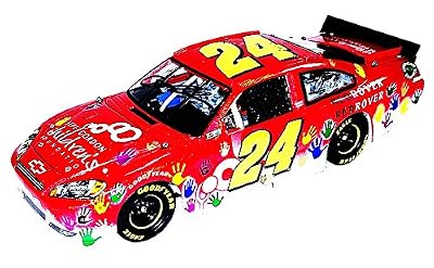 'AUTOGRAPHED 2011 Jeff Gordon #24 Children''s Charity Foundation FLASHCOAT COLOR Signed Lionel 1/24 NASCAR Diecast Car with COA (#043 of only 257 produced!) '