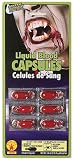 Liquid Blood Capsules, 1 pack of 6