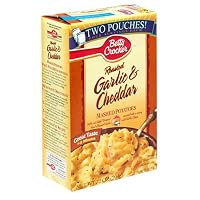 Betty Crocker Roasted Garlic and Cheddar Mashed Potatoes, 7.2-Ounce Boxes (Pack of 12)