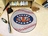 Auburn Tiger Baseball 29 Round Floor Mat (Rug) - Auburn Tigers NCAA College Athletics
