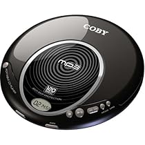 COBY MP-CD521 Personal MP3/CD Player with 120 Second Anti-Skip Protection