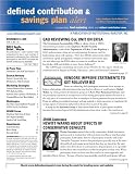 Defined Contribution & Savings Plan Alert