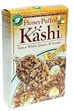 Kashi Seven Whole Grains & Sesame Cereal, Honey Puffed, 10.75-Ounce Boxes (Pack of 6)