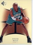 2007 08 Upper Deck SP Authentic Retail Basketball Card #42 David West New Orleans Hornets