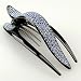 Grassett Crystal Cobalt - Cubitas Avignon Collection (Made in France, Swarovski Crystals, Hair comb)